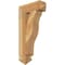 Ekena Millwork Funston Arts & Crafts Rough Sawn Bracket, Western Red Cedar, 4"W x 14"D x 26"H BKT04X14X26FST03RWR - alternate 1